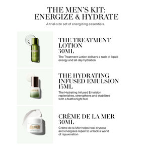 La Mer The Men's Kit: Energize & Hydrate
